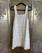 Rails Sandy White Tiered Sleeveless Mini Dress photo 2