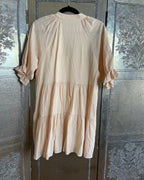 Spell Sunday Linen Mini Dress Almond photo 1
