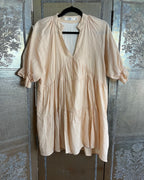 Spell Sunday Linen Mini Dress Almond photo 2