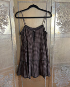 Urban Outfitters UO Hanna Plaid Mini Dress Size S-P photo 1