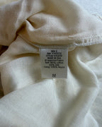 White Spaghetti Strap Lace Hem Dress Size M photo 3