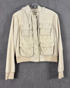Vince Cream Utility Jacket Size M — 01 front