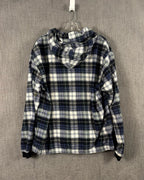 The Vermont Flannel Co. Campbell Hooded Flannel Pullover Size SMALL — 02 back
