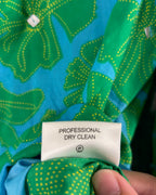 Tory Burch Stephanie Green and Blue Cotton Sequin Tunic Size 6 — 04 tag 2