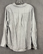 Soft Joie Gray Print Blouse Size L — 02 back