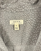 Soft Joie Gray Print Blouse Size L — 03 tag