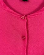 Ann Taylor Hot Pink Cardigan Size M — 03 detail
