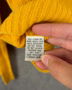 Christopher Fischer Mustard Yellow Cashmere Cardigan Size M — 04 tag 2