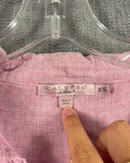 Calypso St. Barth Pink Cotton Blouse Size XS — 03 tag