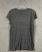 Michael Stars Gray V-Neck Tee Size OS — 02 back