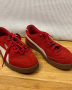 PUMA Club II Era Red Suede Women's Sneakers — 03 detail