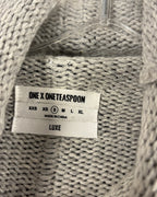 One X OneTeaspoon Gray Luxe Sweater Size S — 03 tag