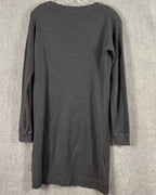 W by Worth Charcoal Knit Dress Size S — 02 back