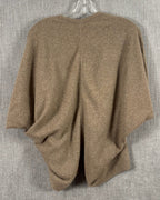 Vince Tan Draped Cardigan Size L — 02 back