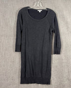 Standard James Perse Charcoal Sweater Dress Size 1 — 01 front