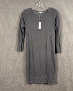 Standard James Perse Gray Raglan Sweatshirt Dress — 01 front
