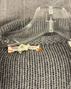 Chinti and Parker Gray Hooded Cardigan — 04 tag