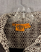 Tory Burch Brown Cashmere Sweater with Spotted Collar Size S — 03 tag