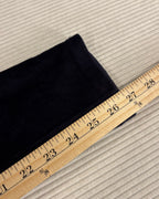 Navy Side-Button Velvet Pants (Brand Unconfirmed) — 05 detail 4
