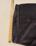 HUE Gray Velour Pants Size L — 03 detail