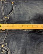 7 For All Mankind Blue Bootcut Jeans — 05 detail 3