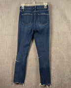 PAIGE Ripped-Knee Jeans Size 26 — 02 back