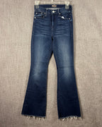 MOTHER The Weekender Fray Jeans - Chaos Is Calling Size 25 — 01 front