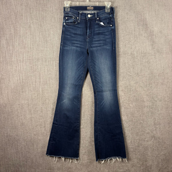MOTHER The Weekender Fray Jeans - Chaos Is Calling Size 25 — 01 front