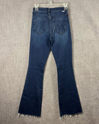 MOTHER The Weekender Fray Jeans - Chaos Is Calling Size 25 — 02 back