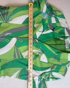 Averardo Bessi Green Abstract Print Jacket Size USA 14 (IT 48) — 05 back 2