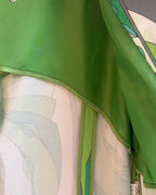 Averardo Bessi Green Abstract Print Jacket Size USA 14 (IT 48) — 06 detail