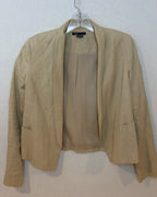 Mixed pure DKNY and Vince Beige Linen Blazers Size 8 (Vince blazer) — 05 front 4