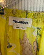 Zadig & Voltaire Talisa Blossom Crepon Blouse Size S — 05 tag