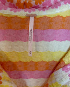 Urban Outfitters Orange Pink Striped Blouse — 03 detail