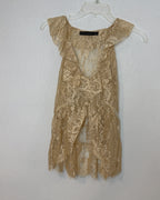 Zara Collection Beige Lace Dress Size EUR M (USA M, MEX 28) — 01 front