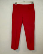 Renuar Red Cropped Pants Size 10 — 01 front