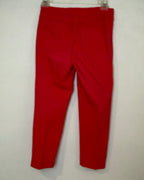 Renuar Red Cropped Pants Size 10 — 02 back