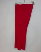 Renuar Red Cropped Pants Size 10 — 03 detail