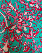 Attyre Teal Paisley Pants Size 6 — 04 detail 2