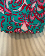 Attyre Teal Paisley Pants Size 6 — 05 detail 3