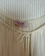 Scandal Cream Ombre Blouse — 06 tag