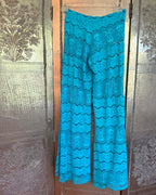 Turquoise Eyelet Dress — 02 front 2