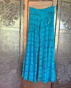 Turquoise Eyelet Dress — 03 back