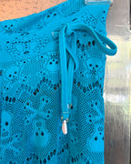 Turquoise Eyelet Dress — 04 detail