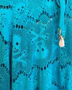 Turquoise Eyelet Dress — 05 detail 2
