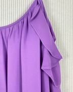 Parker Purple Long Sleeve Blouse Size M — 04 detail 2