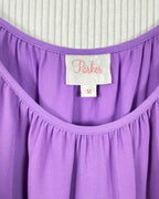 Parker Purple Long Sleeve Blouse Size M — 06 tag