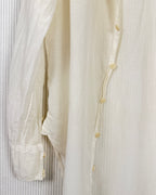 CP Shades Ivory Button Blouse Size S — 03 detail