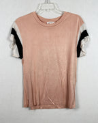 rag & bone Blush Black Trim Tee Size XS-TP — 02 back