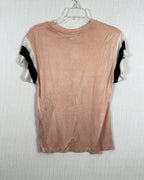 rag & bone Blush Black Trim Tee Size XS-TP — 03 back 2